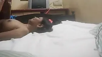 Young desi Indian couple hard fucking with loud sounds video