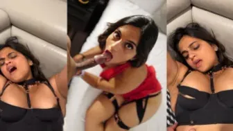 Mumbai Ki Garam Ladki ki Painful Fucking in Lingerie Moaning
